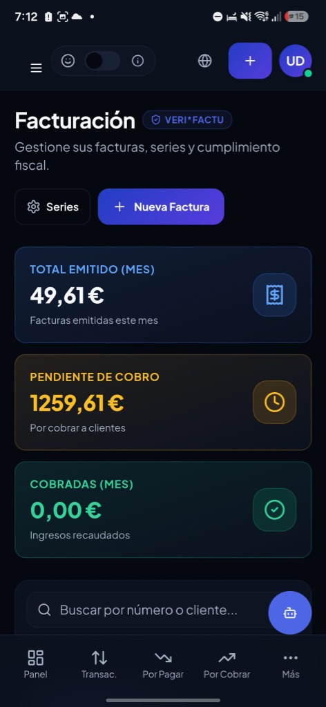 N1 AI Finance - Facturación Veri*Factu