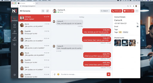 WhatsApp Dashboard